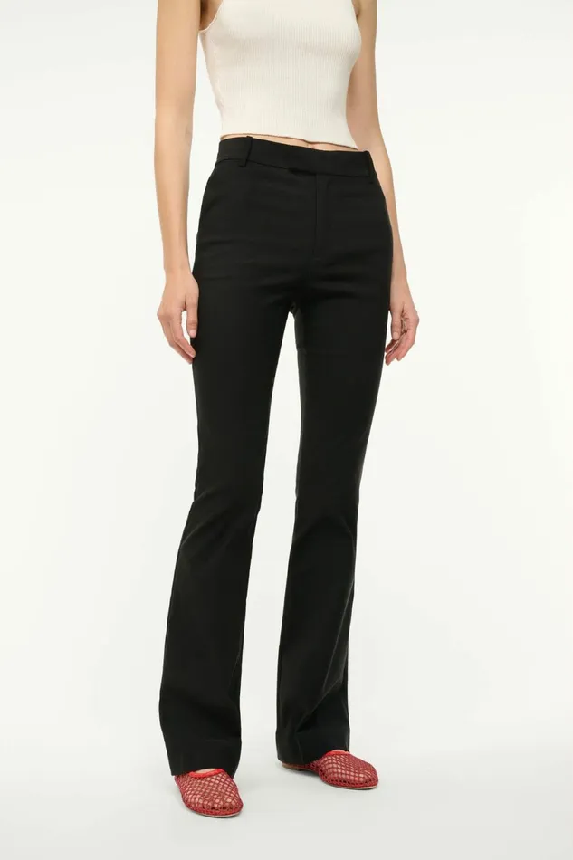 STAUD KAT PANT Black Women Pants and Shorts STAUD KAT PANT Black Women Pants and Shorts