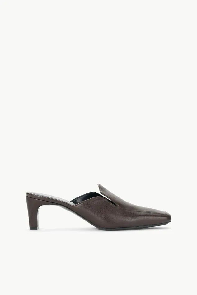STAUD LEE LOAFER MULE Espresso Women Mules and Flats