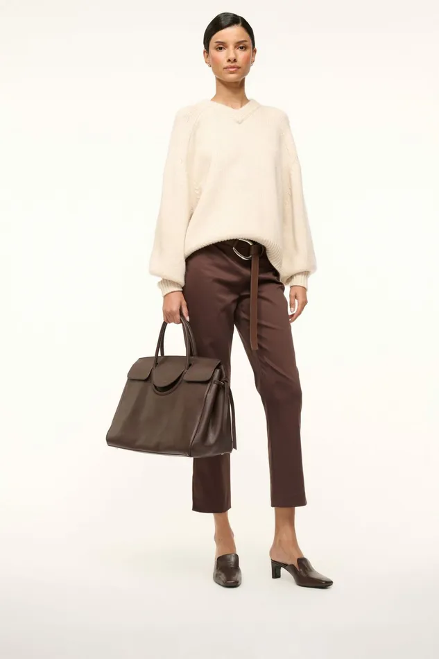 STAUD LEE LOAFER MULE Espresso Women Mules and Flats STAUD LEE LOAFER MULE Espresso Women Mules and Flats