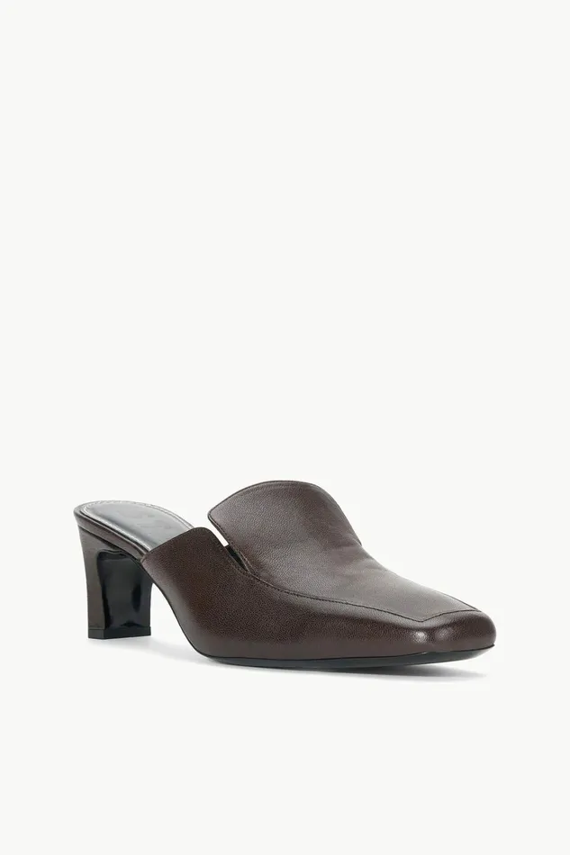 STAUD LEE LOAFER MULE Espresso Women Mules and Flats STAUD LEE LOAFER MULE Espresso Women Mules and Flats