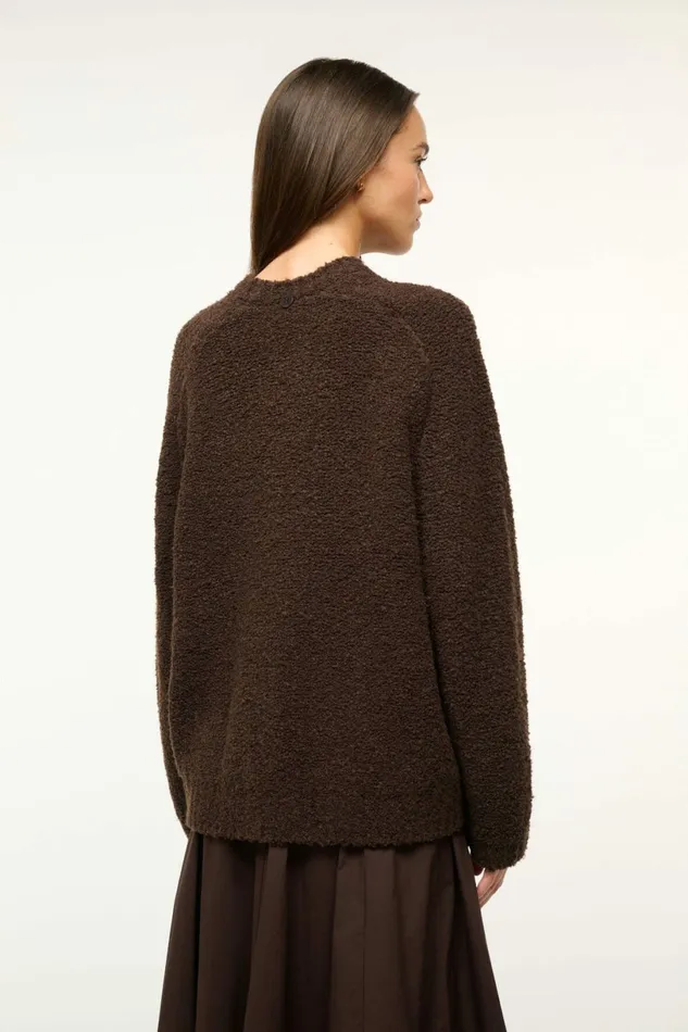 STAUD SIREN SWEATER Earth Women Sweaters STAUD SIREN SWEATER Earth Women Sweaters