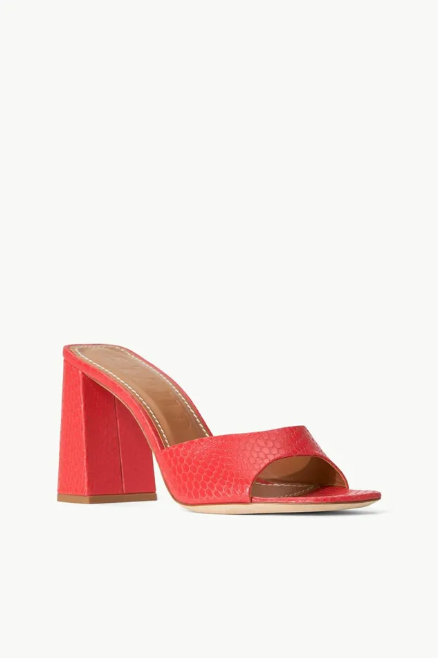 STAUD SLOANE HEEL Red Rose Women The Evening Edit STAUD SLOANE HEEL Red Rose Women The Evening Edit