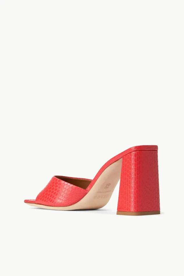 STAUD SLOANE HEEL Red Rose Women The Evening Edit STAUD SLOANE HEEL Red Rose Women The Evening Edit