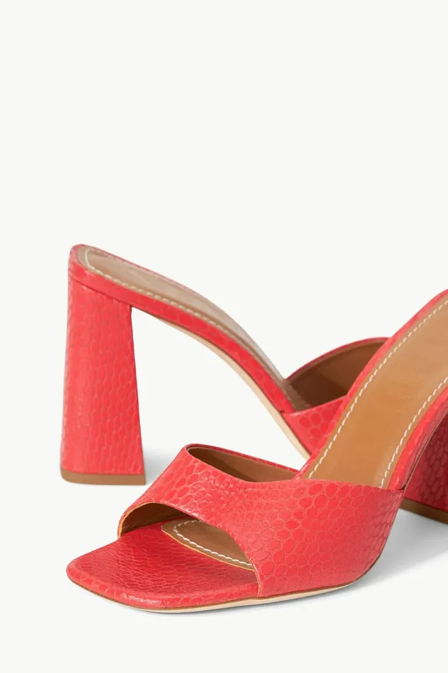 STAUD SLOANE HEEL Red Rose Women The Evening Edit STAUD SLOANE HEEL Red Rose Women The Evening Edit
