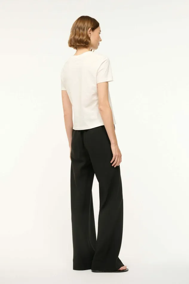 STAUD STROLL PANT Black Women Pants and Shorts STAUD STROLL PANT Black Women Pants and Shorts