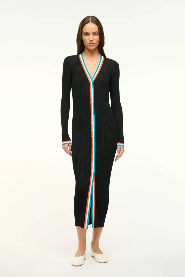 STAUD THE NFL SHOKO SWEATER Dolphins Women Dresses