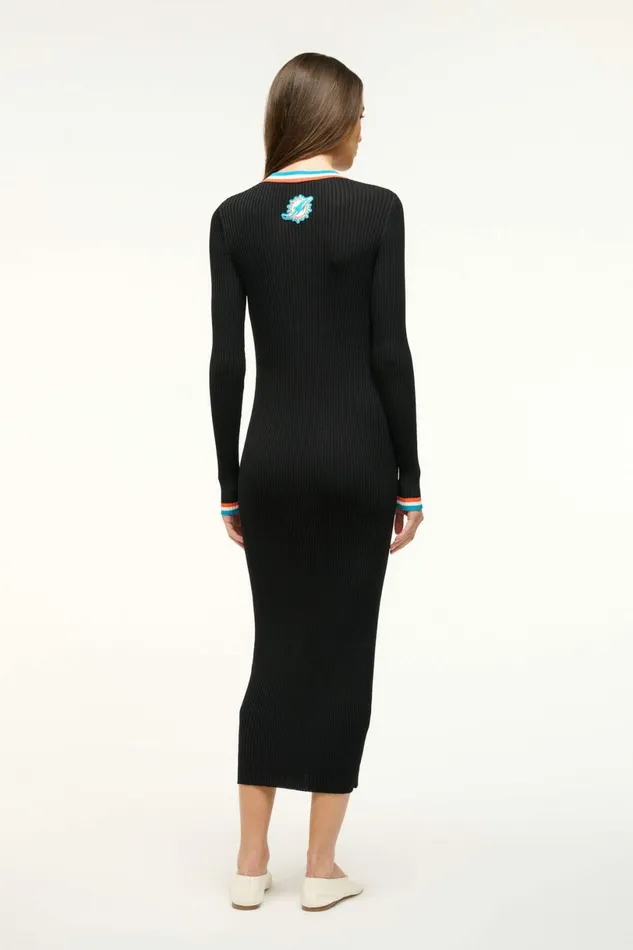 STAUD THE NFL SHOKO SWEATER Dolphins Women Dresses