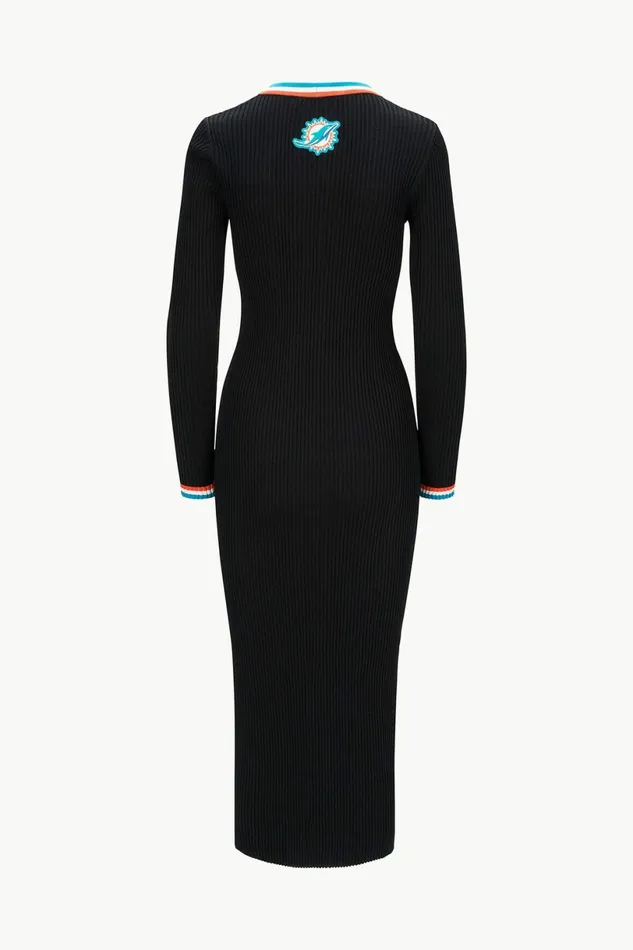 STAUD THE NFL SHOKO SWEATER Dolphins Women Dresses