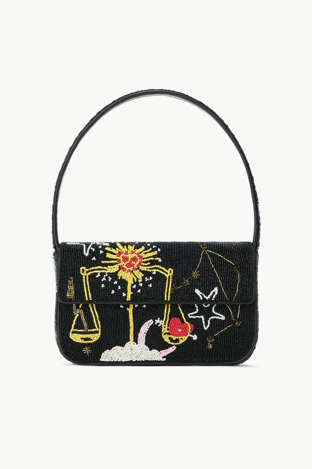 STAUD TOMMY BEADED BAG Libra Women Shoulder