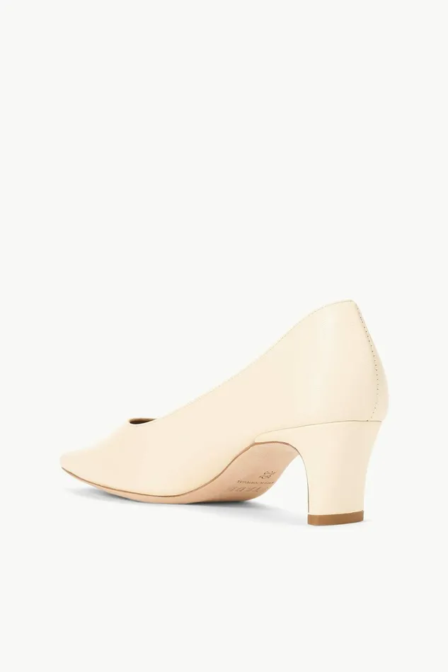 STAUD WALLY PUMP Cream Women Heels STAUD WALLY PUMP Cream Women Heels