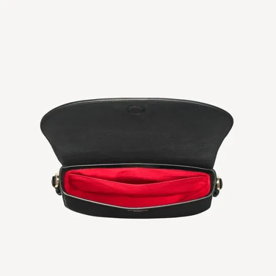 Stella Satchel Black Pebble Women Aspinal Of London Shoulder