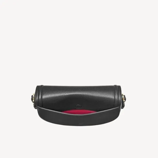 Stella Satchel Black Pebble Women Aspinal Of London Shoulder
