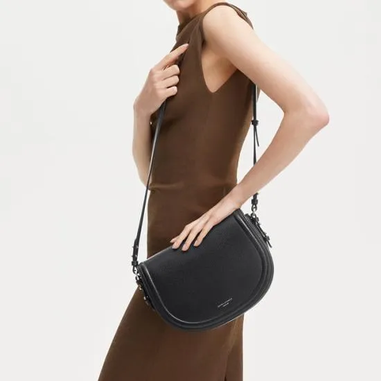 Stella Satchel Black Pebble Women Aspinal Of London Shoulder