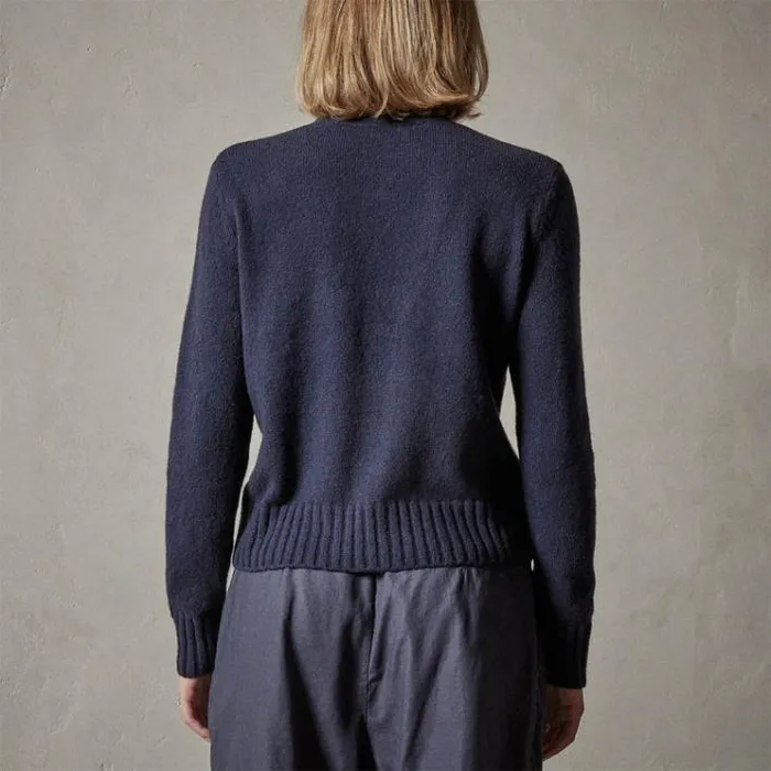 Sweaters Women James Perse Cotton Cashmere Cardigan Navy