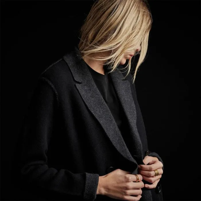 Sweaters Women James Perse Montecito Sweater Jacket Blackanthracite