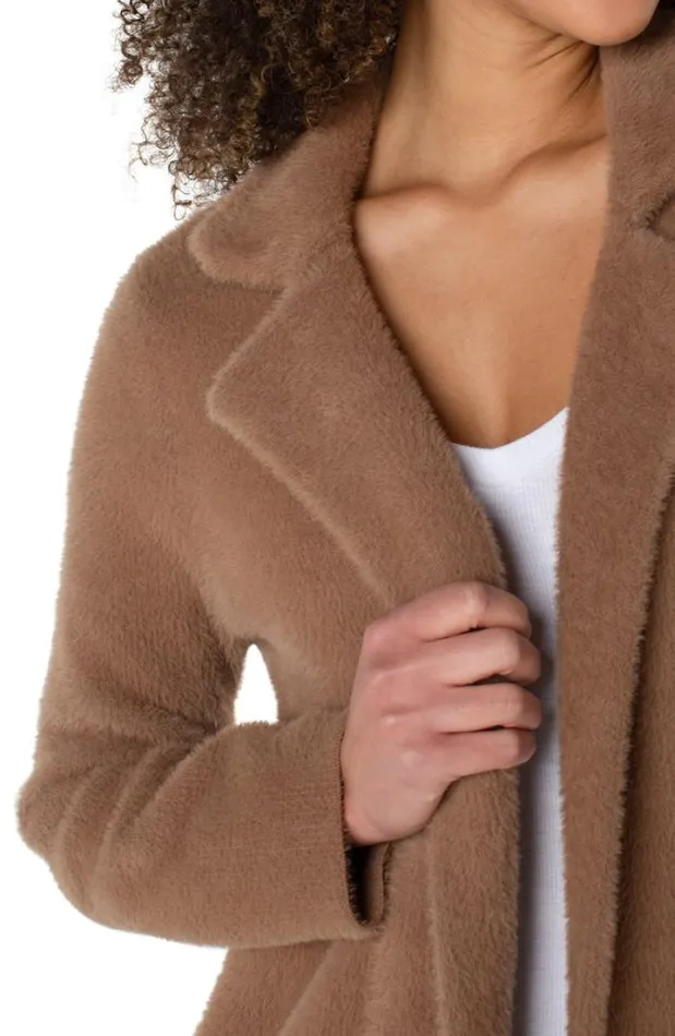 SWEATERS Women Liverpool Los Angeles OPEN FRONT COATIGAN SWEATER Camel