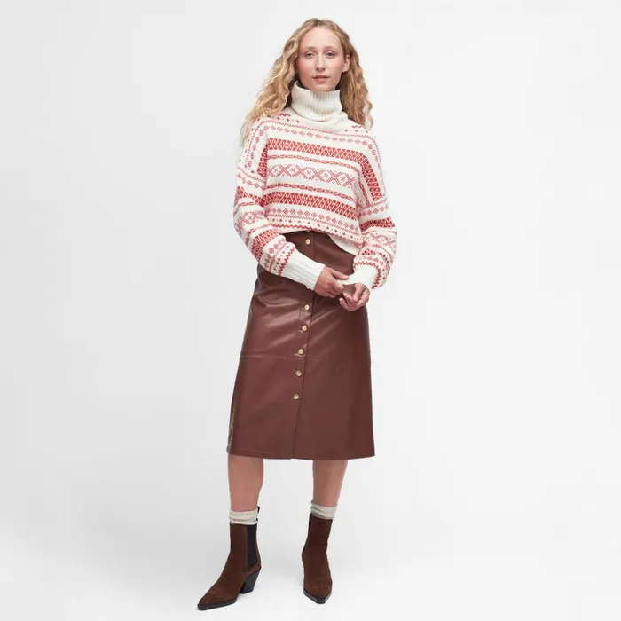 Sweaters Women Orvis Barbour Jeanne Knit Sweater Aran