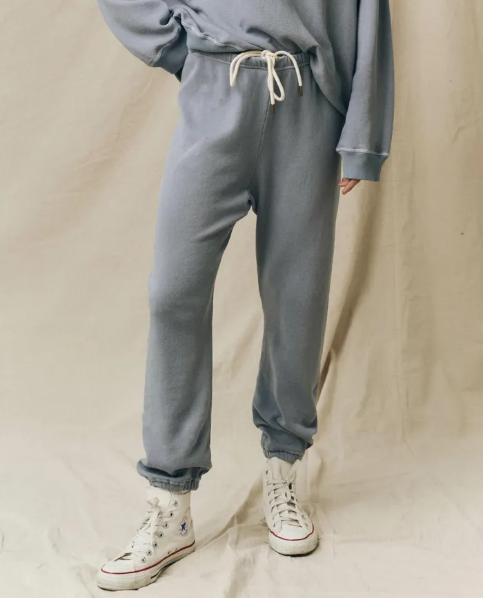 Sweatpants Women The Great The Stadium Sweatpant Solid Big Sky