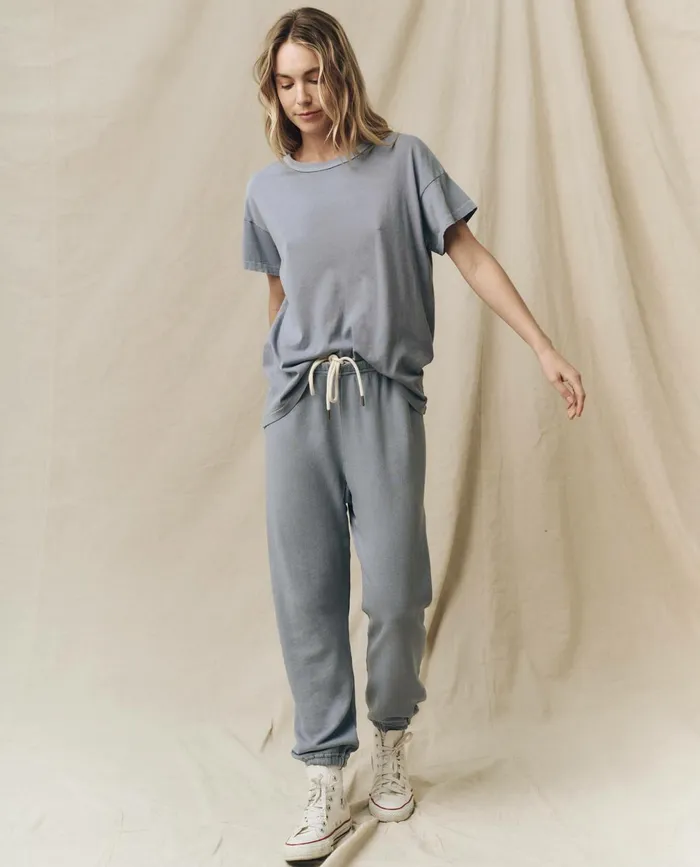 Sweatpants Women The Great The Stadium Sweatpant Solid Big Sky Sweatpants Women The Great The Stadium Sweatpant Solid Big Sky