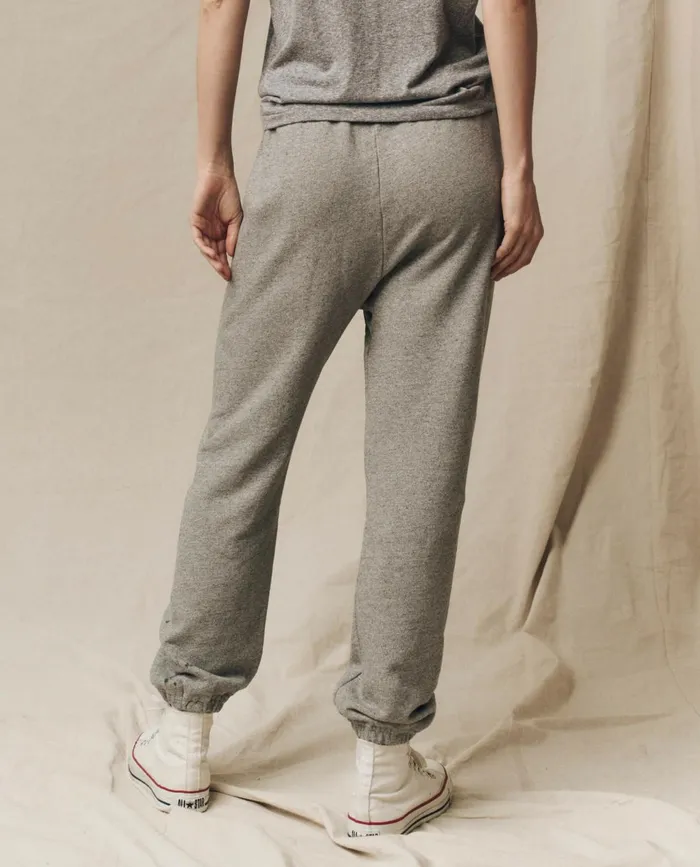 Sweatpants Women The Great The Stadium Sweatpant Solid Varsity Grey Sweatpants Women The Great The Stadium Sweatpant Solid Varsity Grey
