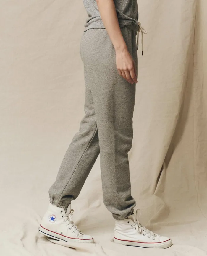 Sweatpants Women The Great The Stadium Sweatpant Solid Varsity Grey Sweatpants Women The Great The Stadium Sweatpant Solid Varsity Grey