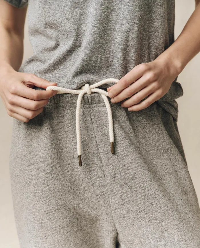 Sweatpants Women The Great The Stadium Sweatpant Solid Varsity Grey Sweatpants Women The Great The Stadium Sweatpant Solid Varsity Grey