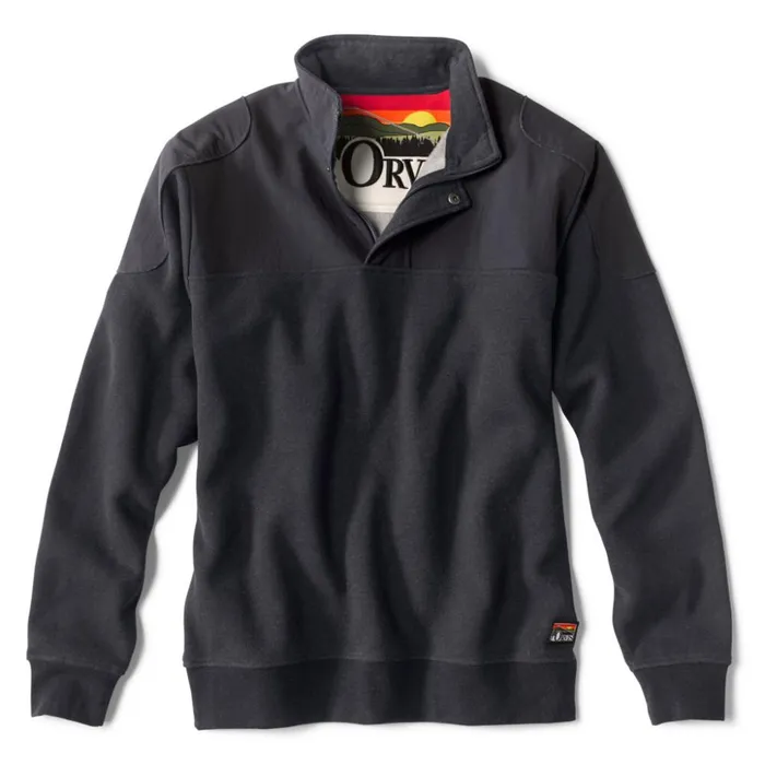 Sweatshirts Men Orvis Signature Upton Sweatshirt Navy