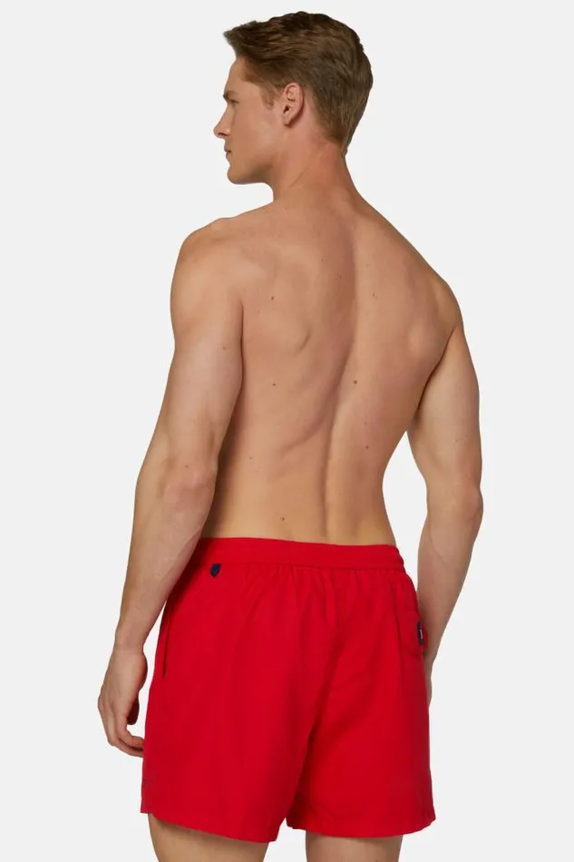 Swim Shorts Men Boggi Milano Plain Swimsuit Red Swim Shorts Men Boggi Milano Plain Swimsuit Red