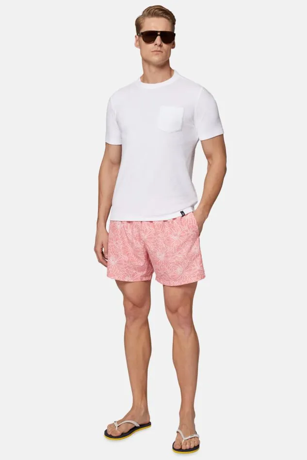 TShirts Men Boggi Milano CottonNylon TShirt White