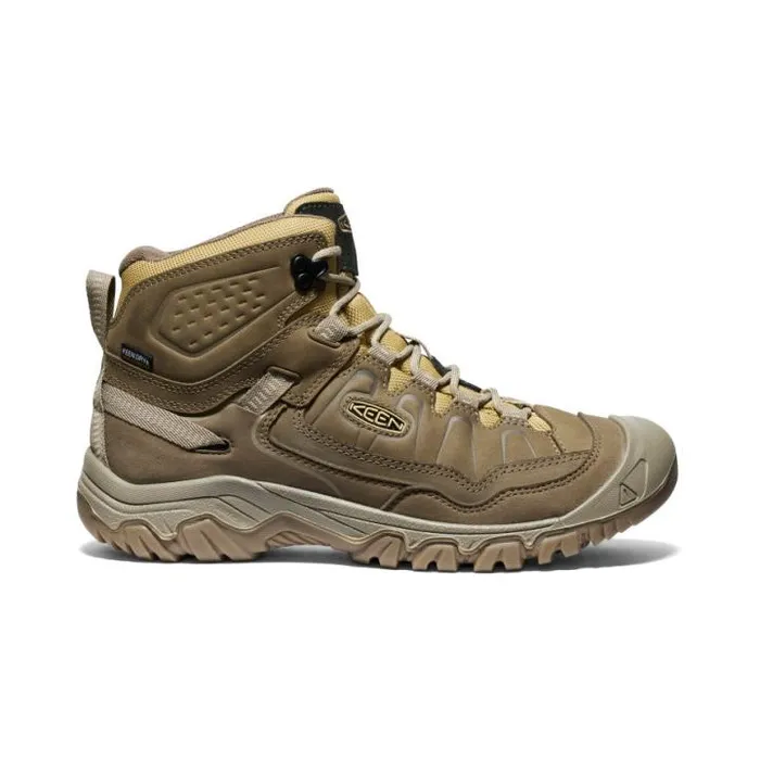 Targhee IV Mid Height Waterproof CanteenKhaki Leather Hiking Boot Men KEEN Hike Targhee IV Mid Height Waterproof CanteenKhaki Leather Hiking Boot Men KEEN Hike