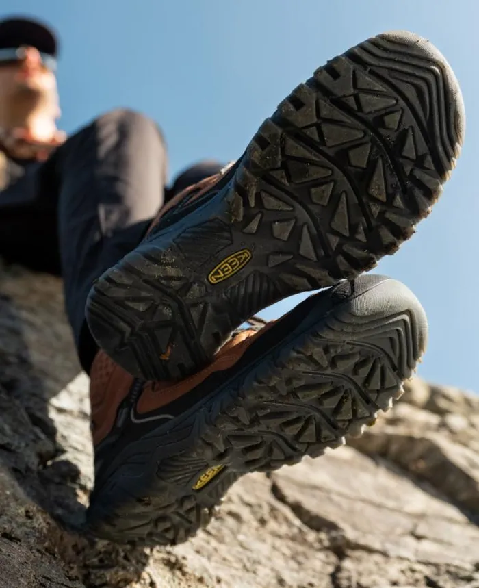 Targhee IV Mid Height Waterproof CanteenKhaki Leather Hiking Boot Men KEEN Hike Targhee IV Mid Height Waterproof CanteenKhaki Leather Hiking Boot Men KEEN Hike