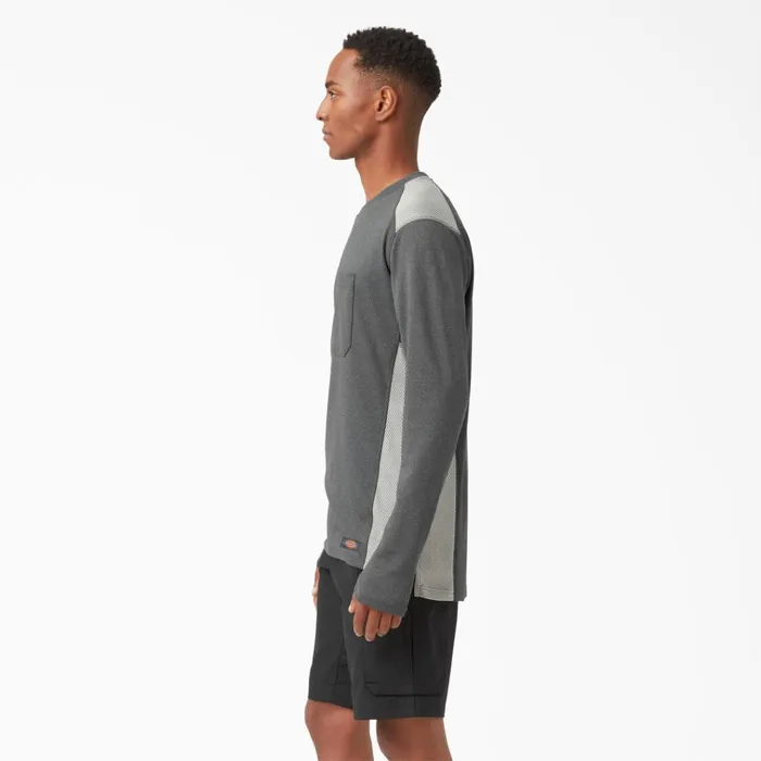 TempiQ 365 Long Sleeve Pocket TShirt Dark Gray Heather Dark Gray Heather ghf Men Dickies Long Sleeve Work Shirts TempiQ 365 Long Sleeve Pocket TShirt Dark Gray Heather Dark Gray Heather ghf Men Dickies Long Sleeve Work Shirts