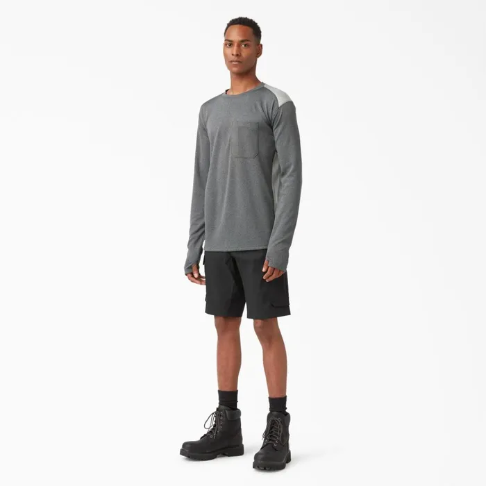 TempiQ 365 Long Sleeve Pocket TShirt Dark Gray Heather Dark Gray Heather ghf Men Dickies Long Sleeve Work Shirts TempiQ 365 Long Sleeve Pocket TShirt Dark Gray Heather Dark Gray Heather ghf Men Dickies Long Sleeve Work Shirts
