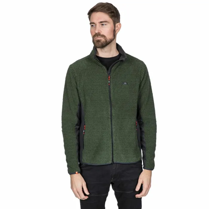 Templetonpeck Fleece Jacket Thyme Men Trespass Fleeces
