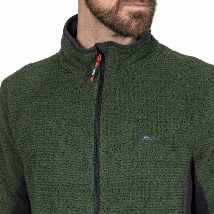 Templetonpeck Fleece Jacket Thyme Men Trespass Fleeces