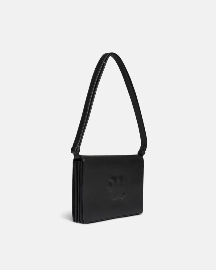 The Concertina Large Black WomenMen Nanushka Bags