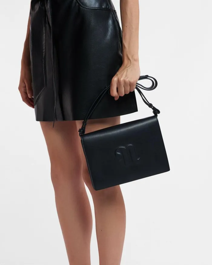 The Concertina Large Black WomenMen Nanushka Bags