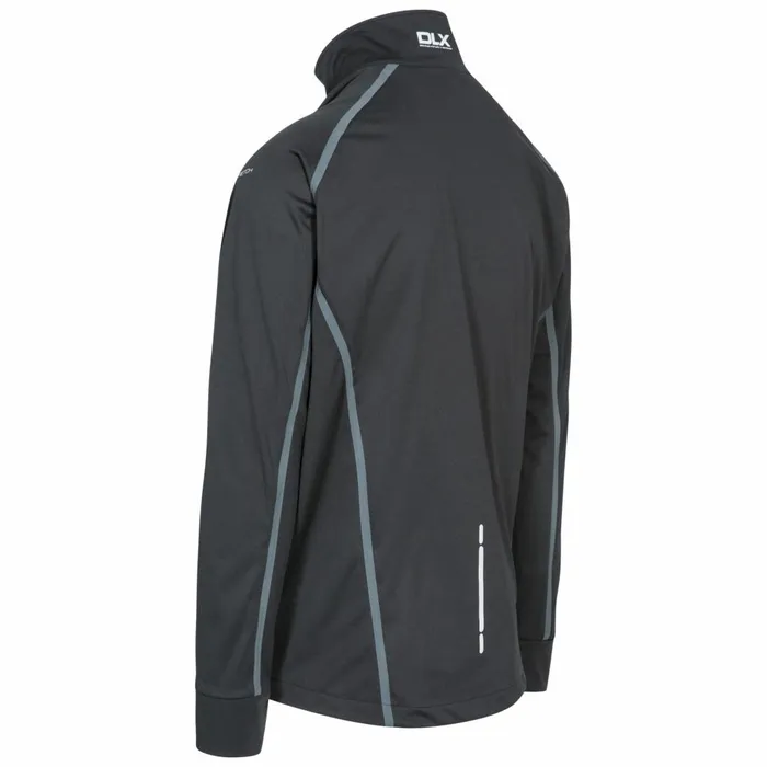 Thomson DLX Breathable Softshell Jacket Black Men Trespass Softshell Jackets Thomson DLX Breathable Softshell Jacket Black Men Trespass Softshell Jackets