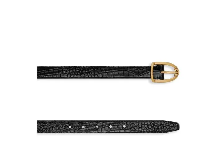 TOM FORD Belts Men PRINTED ALLIGATOR ANGLED BUCKLE BELT TOM FORD Belts Men PRINTED ALLIGATOR ANGLED BUCKLE BELT