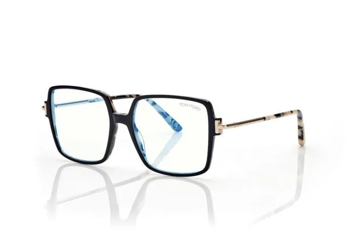 TOM FORD Blue Block Collection Women BLUE BLOCK SQUARE OPTICALS Black Other TOM FORD Blue Block Collection Women BLUE BLOCK SQUARE OPTICALS Black Other