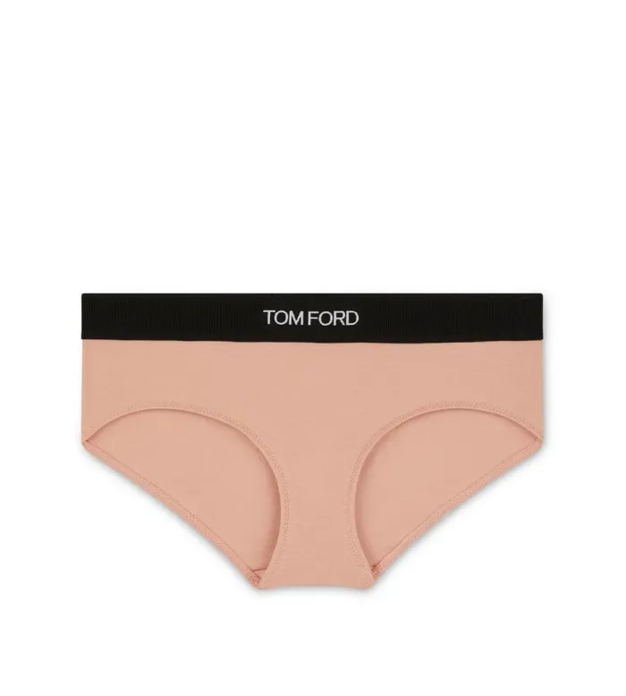 TOM FORD Bottoms Women MODAL SIGNATURE BOY SHORTS Vintage Nude