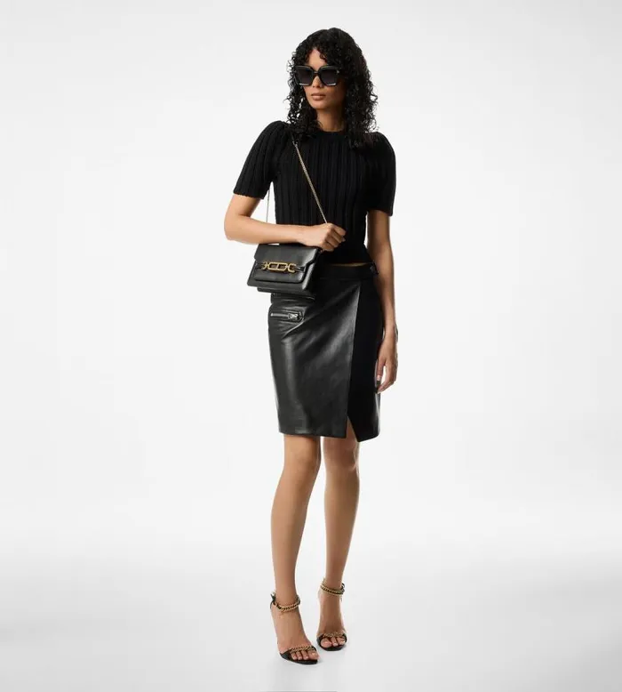 TOM FORD Clutches Women PALMELLATOEFFECT LEATHER WHITNEY SMALL SHOULDER BAG TOM FORD Clutches Women PALMELLATOEFFECT LEATHER WHITNEY SMALL SHOULDER BAG