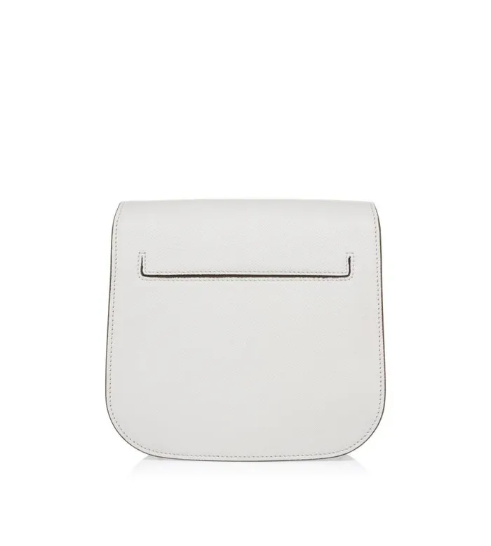 TOM FORD Cross Body Bags Women GRAIN LEATHER TARA CROSSBODY BAG Chalk TOM FORD Cross Body Bags Women GRAIN LEATHER TARA CROSSBODY BAG Chalk