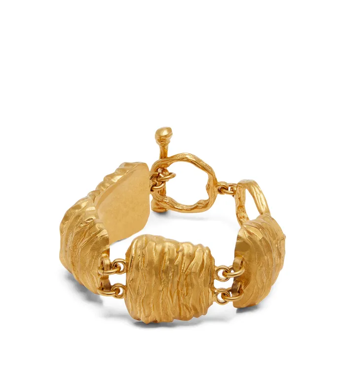 TOM FORD Jewelry Women BRASS MOON BRACELET Vintage Gold
