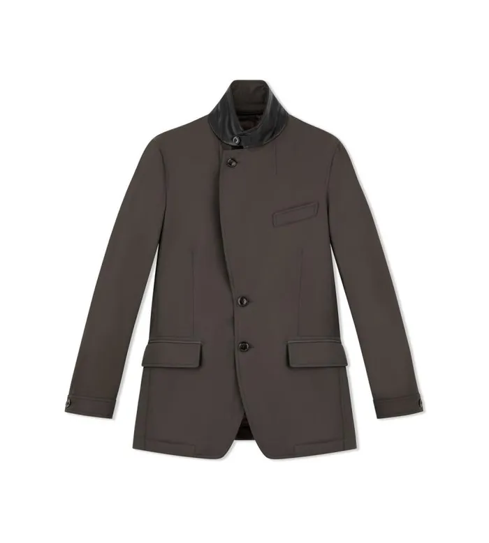 TOM FORD Outerwear Men LIGHTFILL BLAZER Ebony