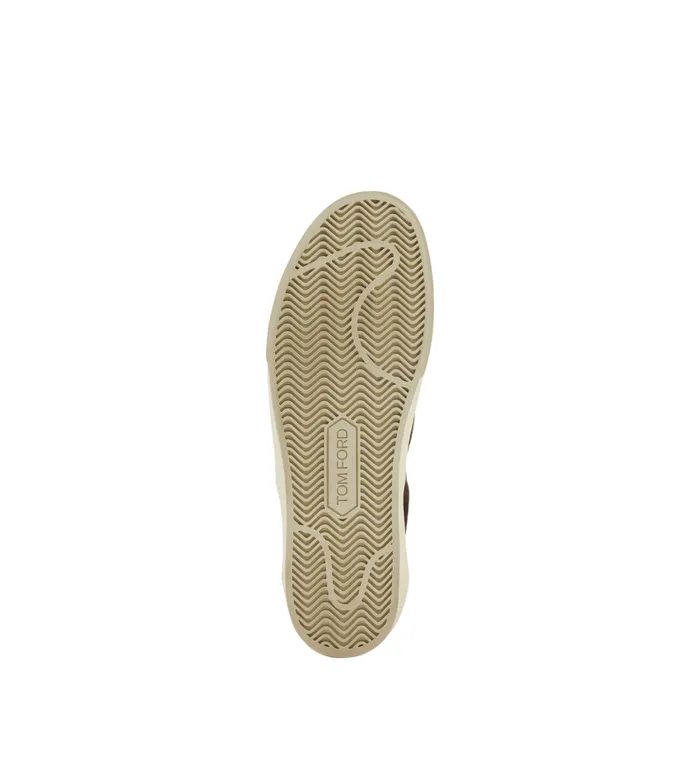 TOM FORD Sneakers Men STAMPED CROC NUBUCK JUDE SLIP ON SNEAKER Fango Cream TOM FORD Sneakers Men STAMPED CROC NUBUCK JUDE SLIP ON SNEAKER Fango Cream