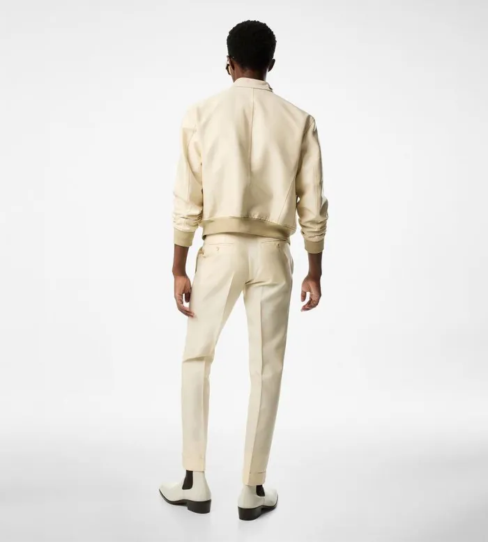 TOM FORD Suits Men WOOL SILK FAILLE ATTICUS TROUSER