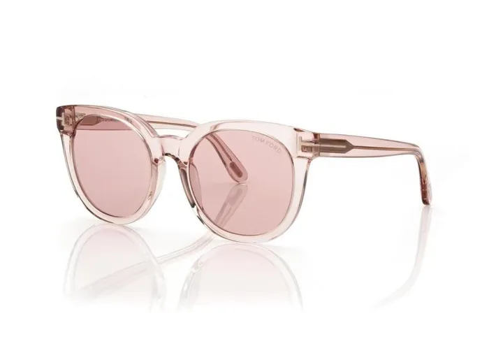 TOM FORD Sunglasses Women MOIRA SUNGLASSES Shiny Pink Bordeaux