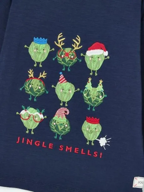 Tops and TShirts Boys Joules Blue Artwork Top