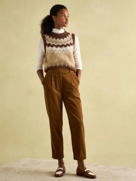 Tops and TShirts Women Joules Cream Long Sleeve High Neck Jersey Top